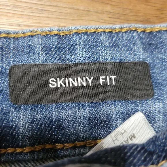 Judy Blue Skinny Fit Denim Jeans w/ Raw Hem - Size 14W - Picture 7 of 8